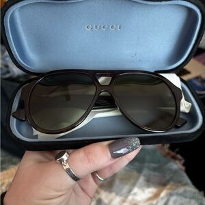 Gucci Tortoiseshell Sunglasses
